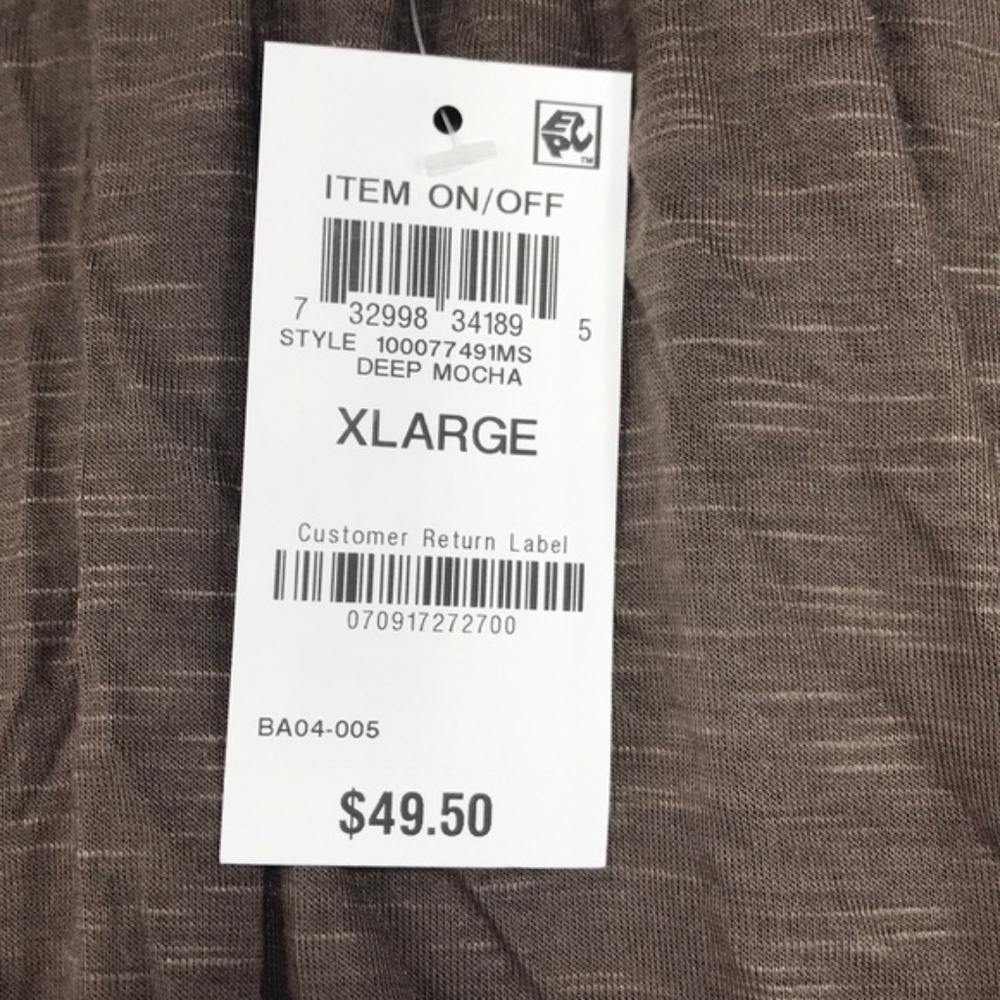 Style & Co Off-The-Shoulder Bell-Sleeve Top - Picture 4 of 4